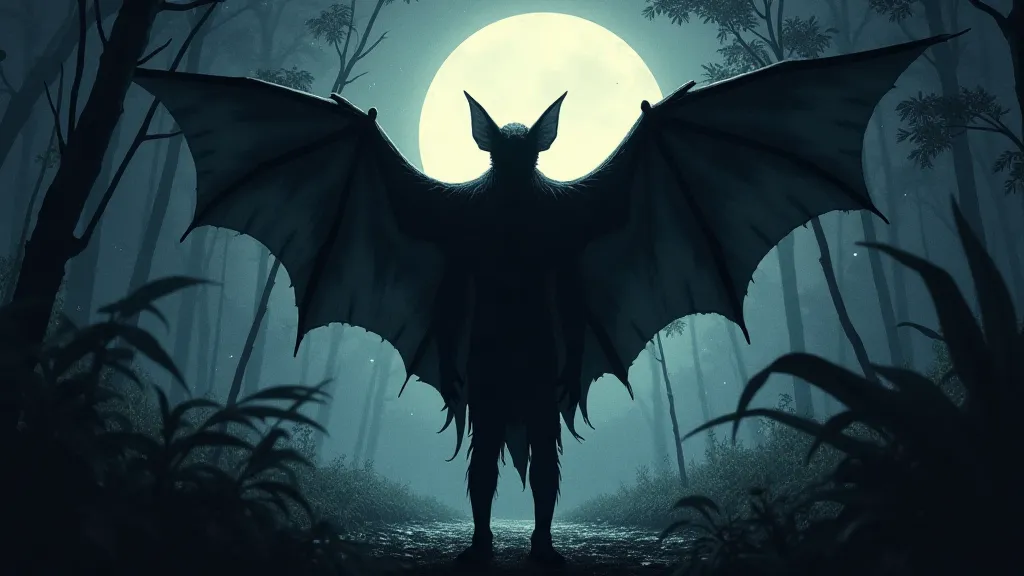 Illustration of an Aswang shape-shifting creature.