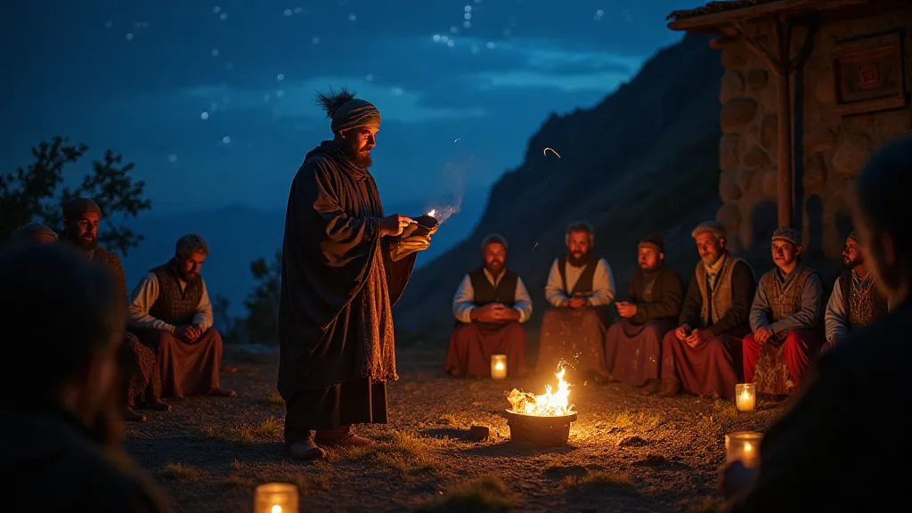 Maghveli performing a story