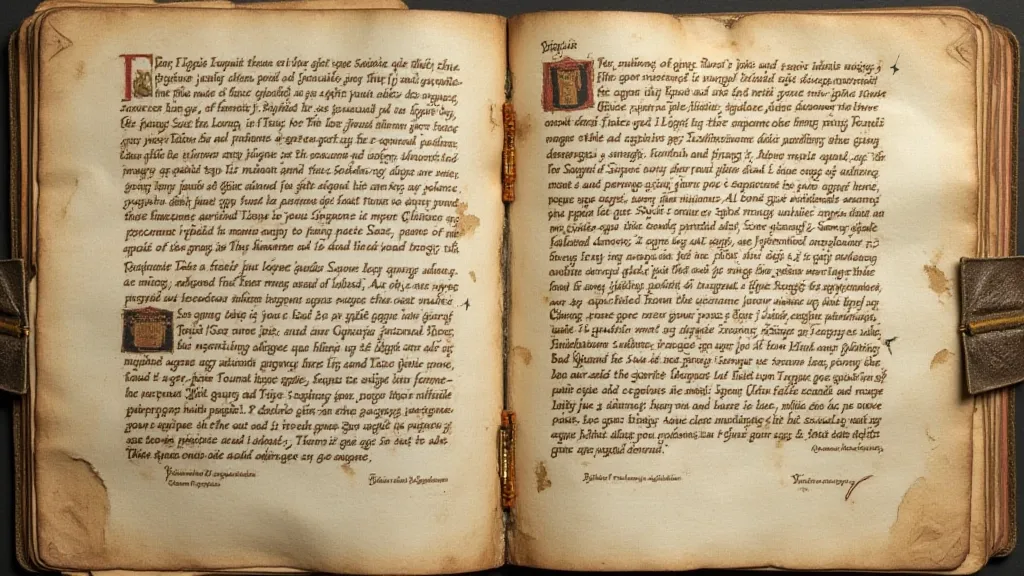 Old manuscript page