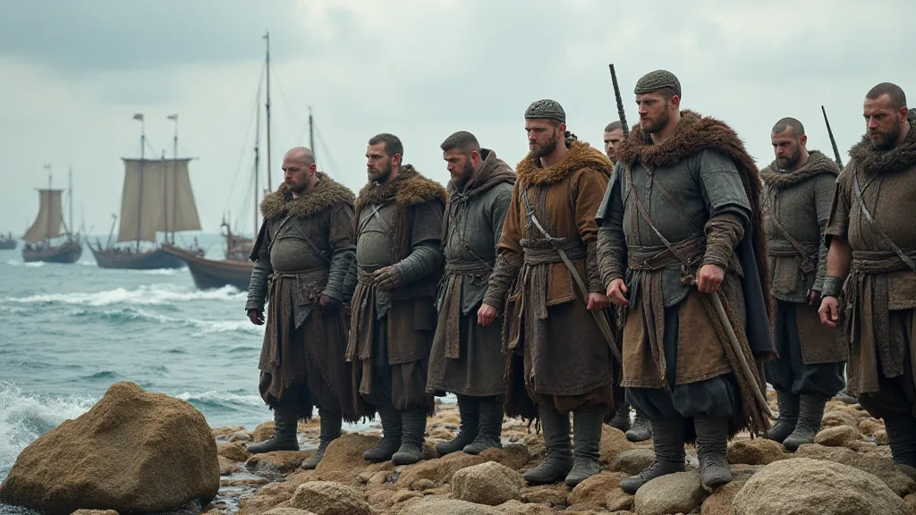 Viking warriors
